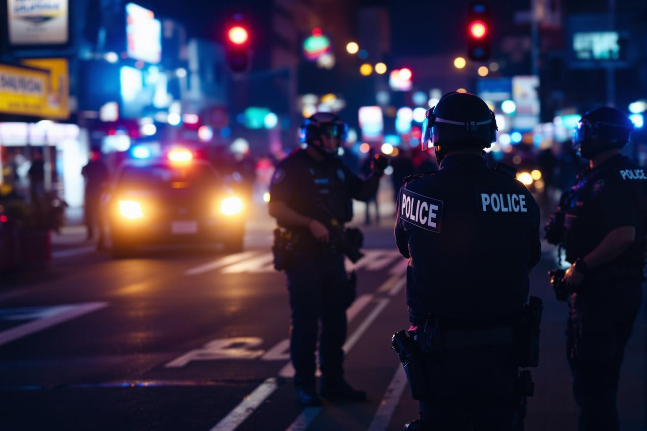 某地一男子持刀劫持人质,警方历经4小时成功解救